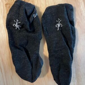 Smartwool Women’s No Show Merino Wool Socks, size medium, charcoal